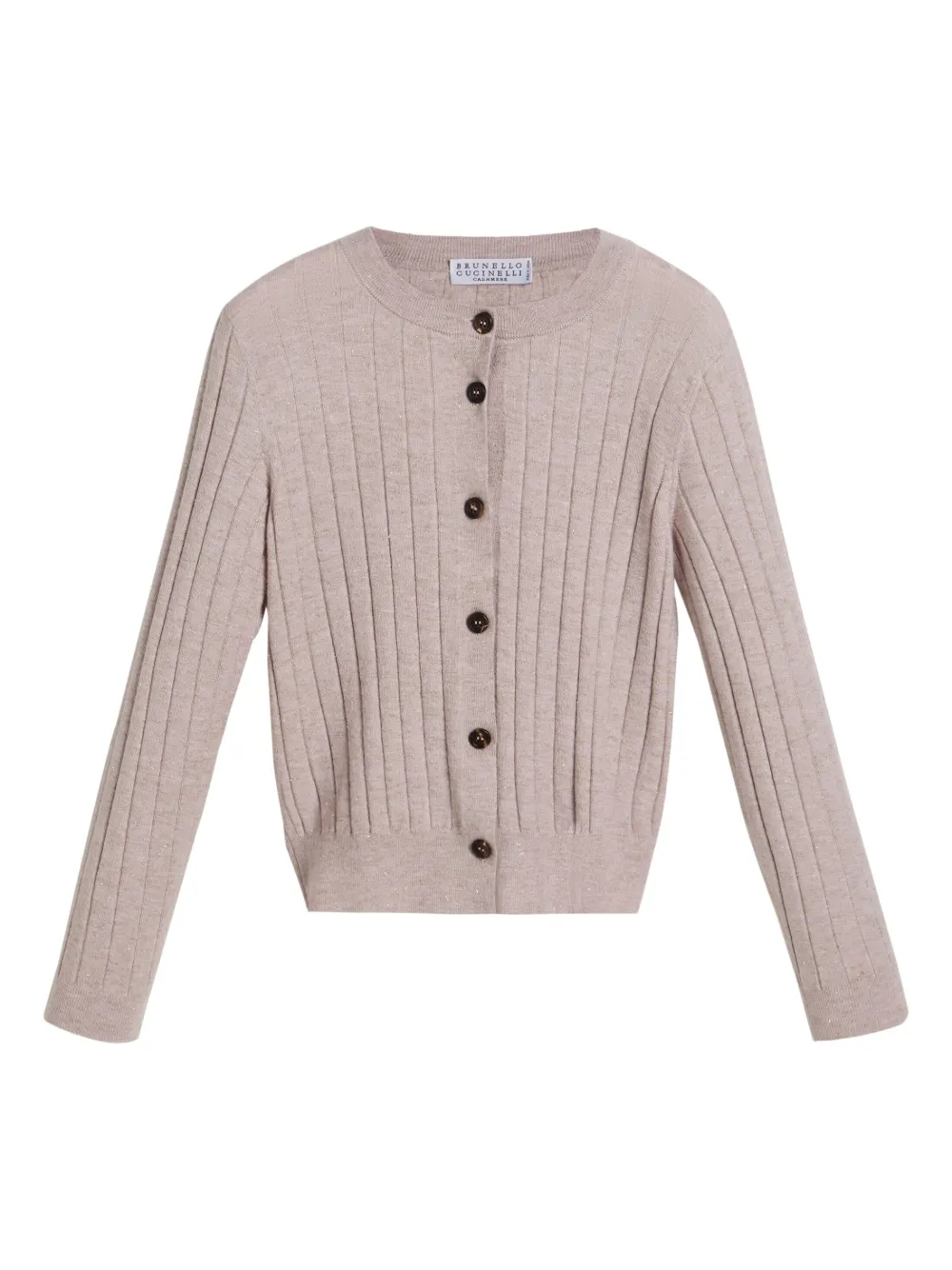 

Кашемировый кардиган Brunello Cucinelli Kids, розовый