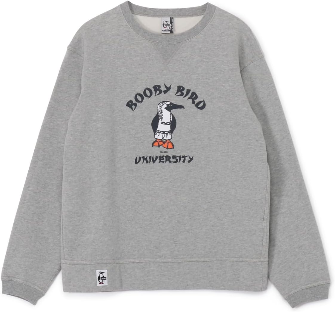 

Мужская толстовка CHUMS Booby Bird UV Crew Top, серый