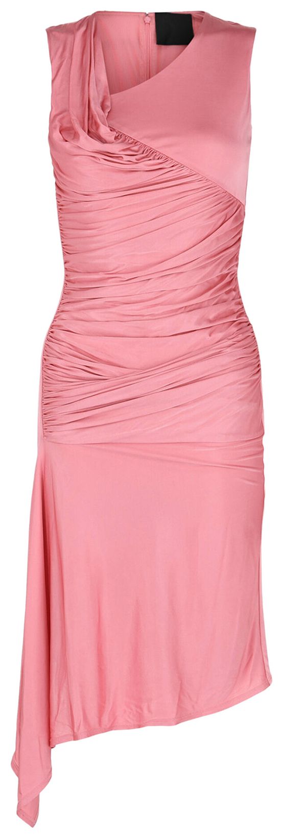 

Асимметричное драпированное платье Givenchy «Фламинго», розовый