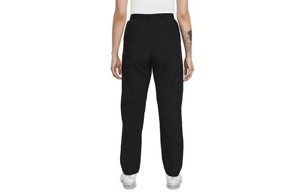 Спортивные штаны Athleisure Casual Sports Set Foots Fabric Long pants trousers Black Nike, черный — фото 2