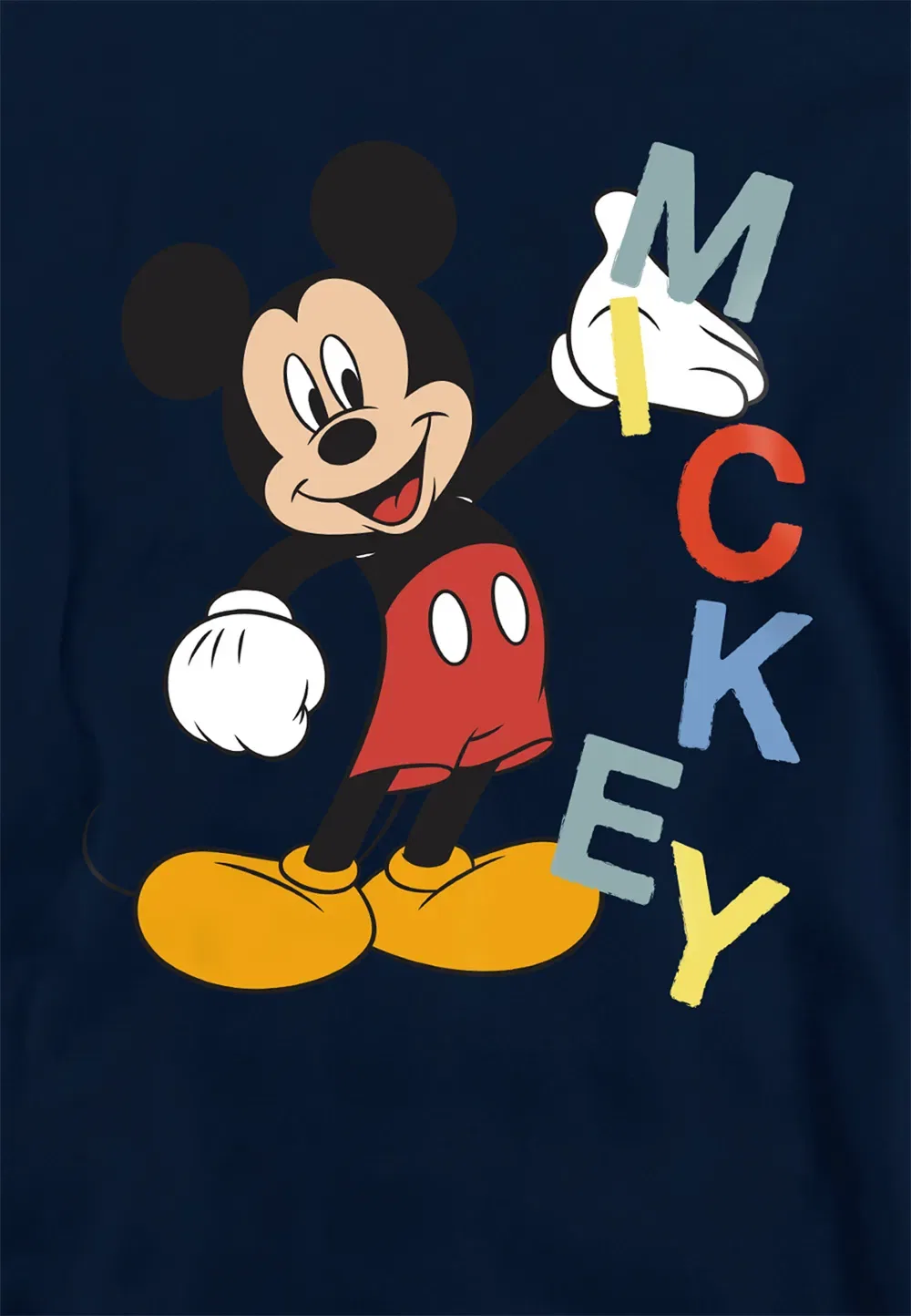 Детская толстовка Mickey Word Disney, темно-синий — фото 2