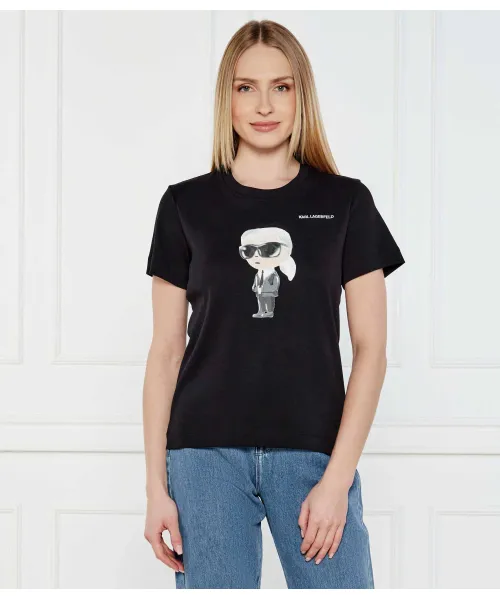 

Футболка ikon aquarelle k Regular fit Karl Lagerfeld, черный