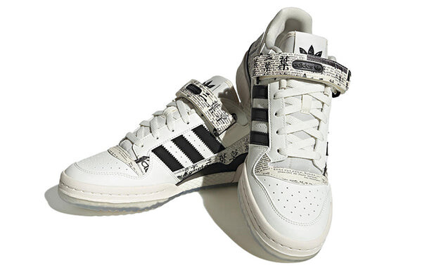 Кроссовки оригиналы форум низкий Adidas, черный — фото 3