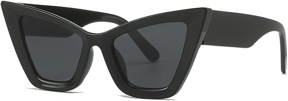 

Солнцезащитные очки UV400 - увеличенный размер "кошачий глаз" с градиентной расцветкой, подходят для женщин и мужчин, для бега и занятий спортом на открытом воздухе UYPTK, Black Grey