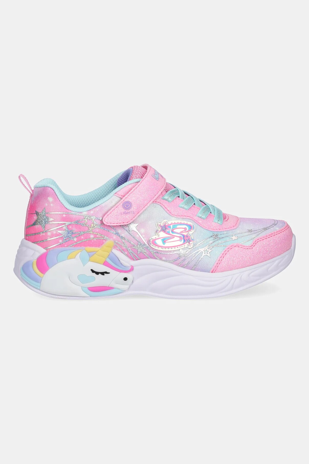 Детские кроссовки МЕЧТЫ ЕДИНОРОГА Skechers, розовый — фото 3