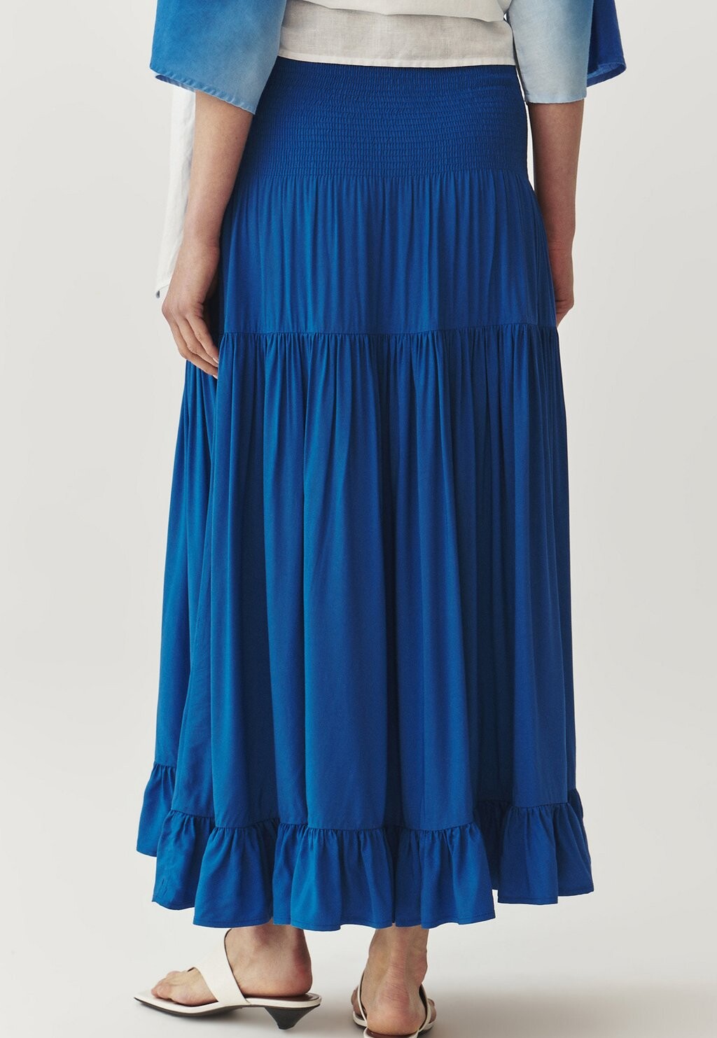 

Юбка макси Efia 2. TATUUM, синяя