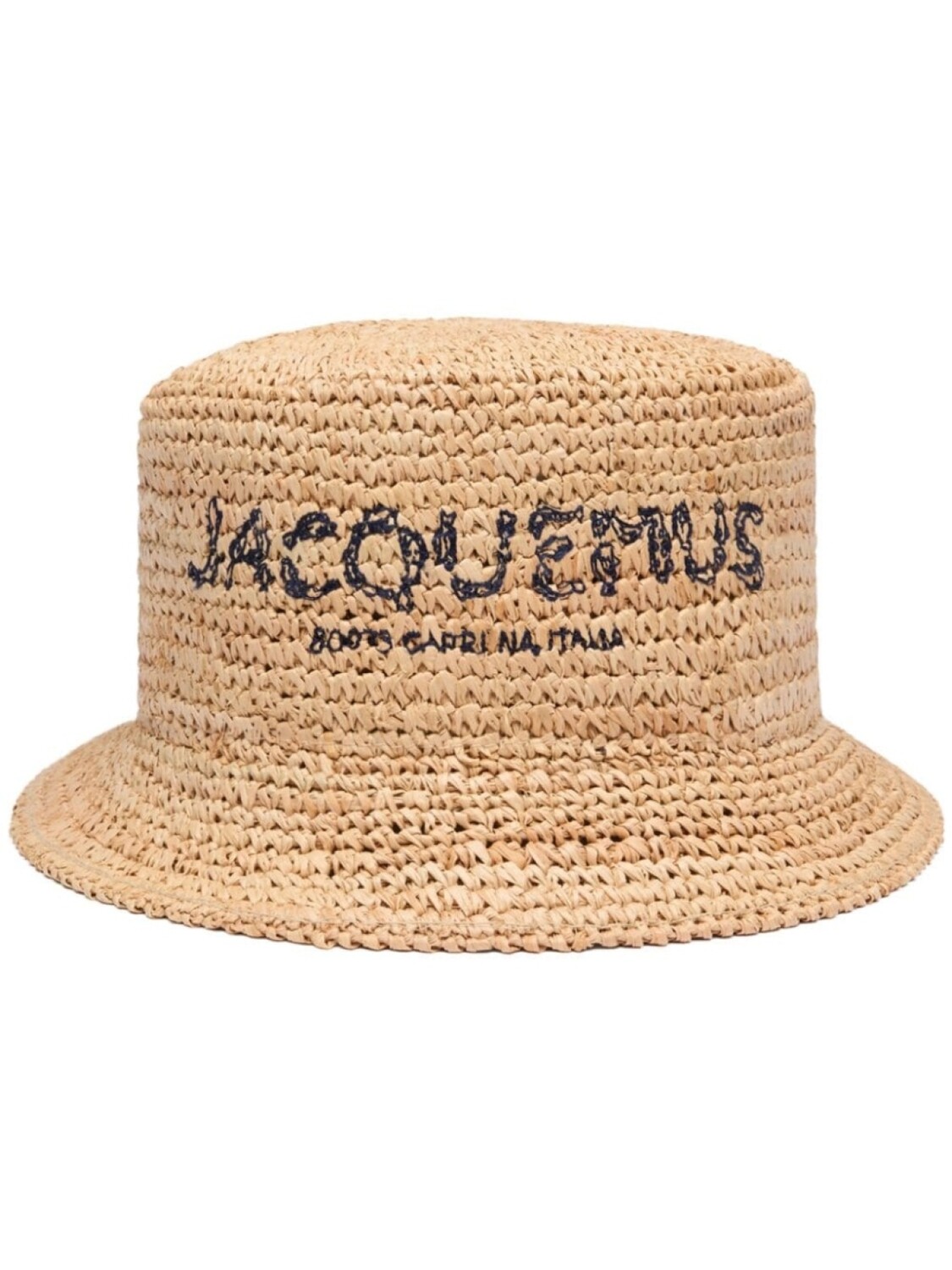 

Jacquemus панама Le Bob Pesco, нейтральный цвет