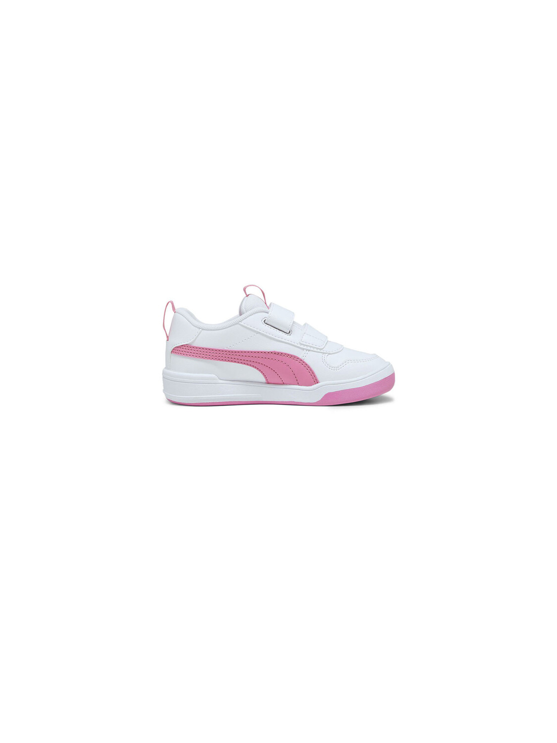 Детские кроссовки Puma Multiflex, белый/розовый — фото 2