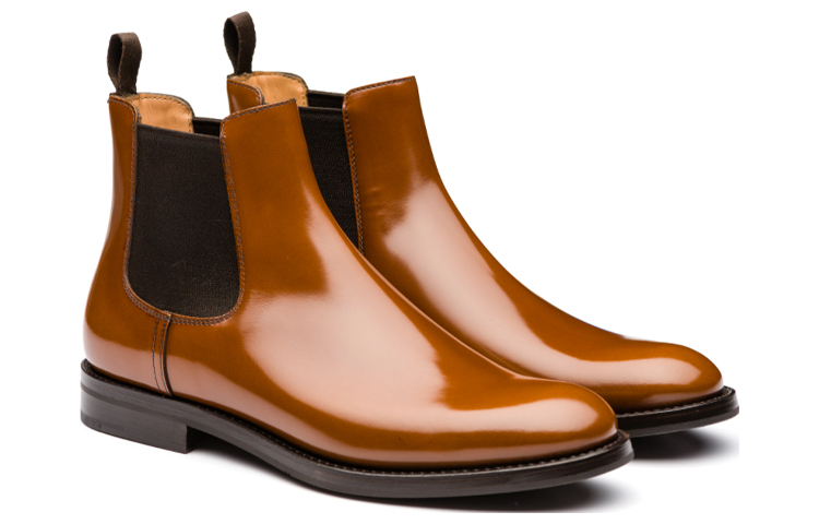 Monmouth Chelsea Boots Женские Жёлтые Ботильоны CHURCH'S — фото 2