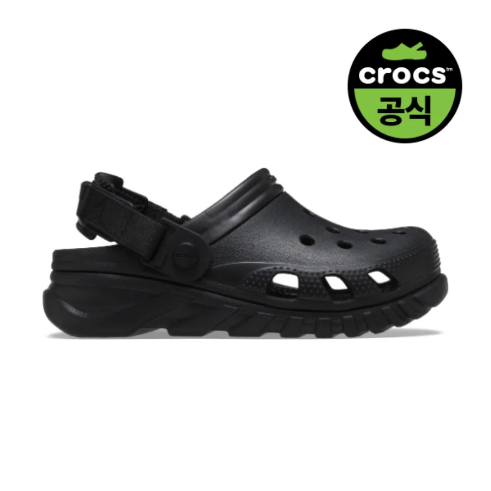 Мужские чёрные сабо Duet Max II Clog от Crocs — фото 3