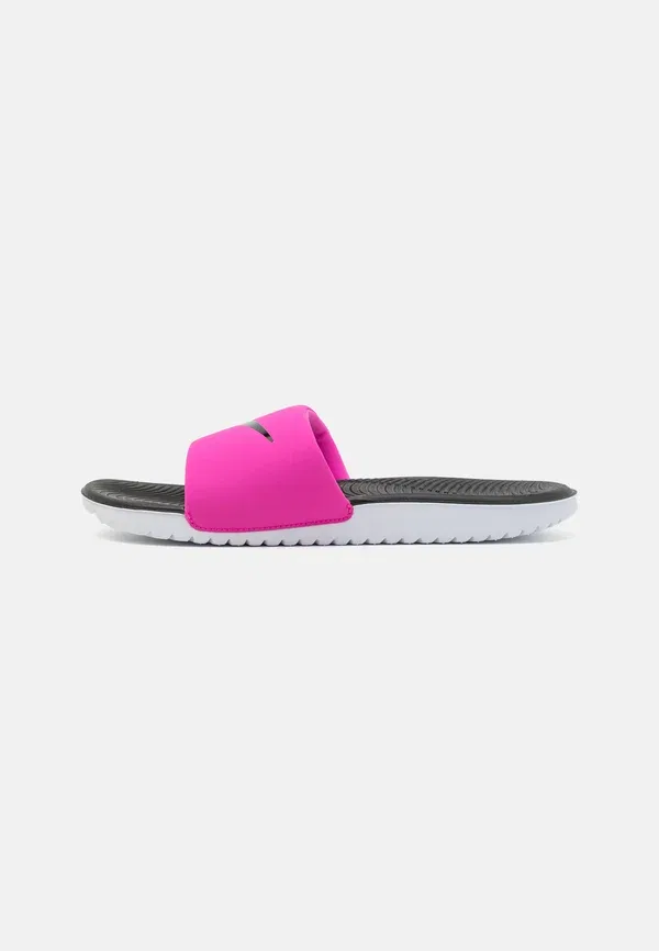 Сланцы Nike Performance Kawa slide pool, лазерная фуксия/черный/белый