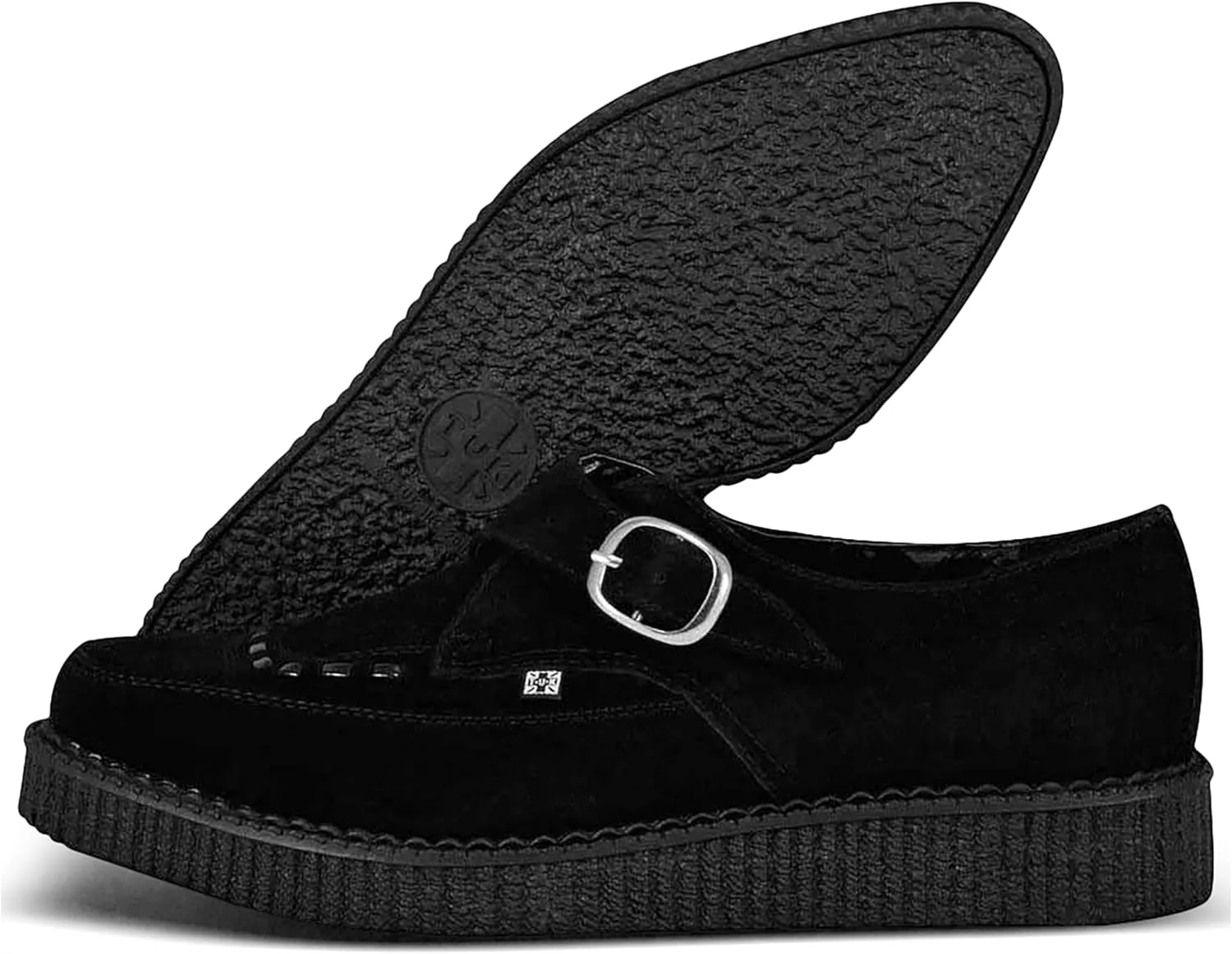 Мужские и женские туфли TUK Pointed Creeper на шнуровке T.U.K, черный/черный — фото 4