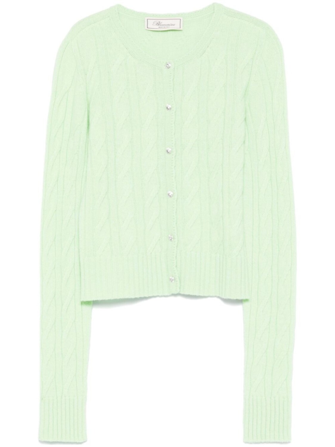 

Blumarine кардиган фактурной вязки, зеленый