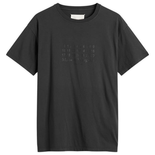 

Футболка с логотипом Maison Margiela, Washed Black