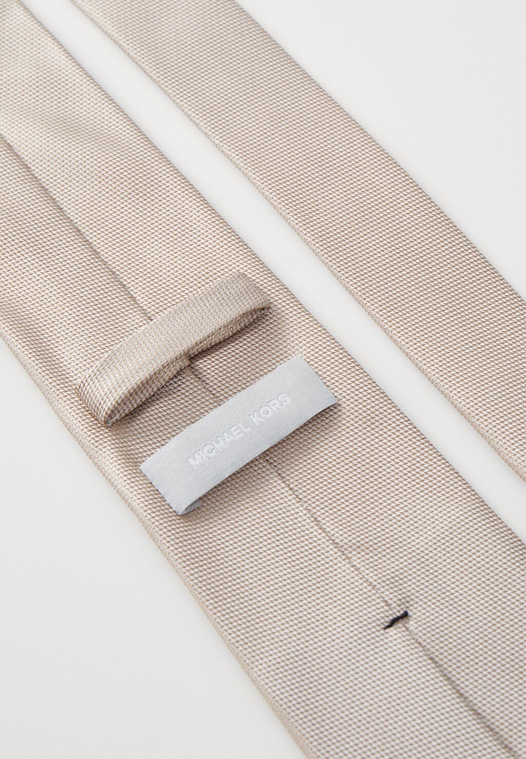 

Галстук SOLID TEXTURE TIE Michael Kors, бежевый