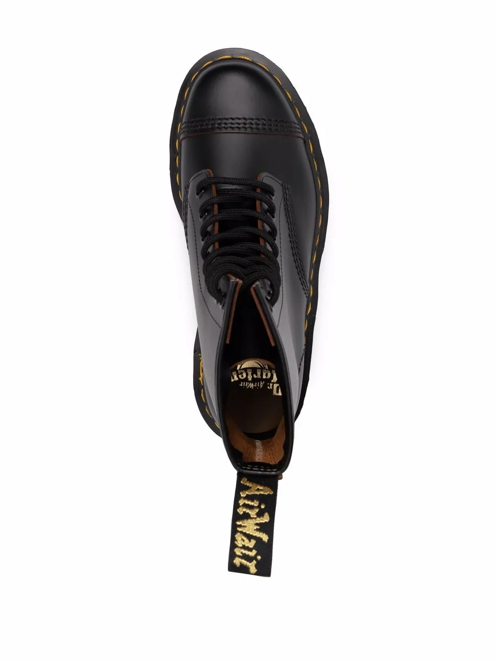 Мужские ботинки Dr. Martens Bex кожаные на шнуровке, черный — фото 4