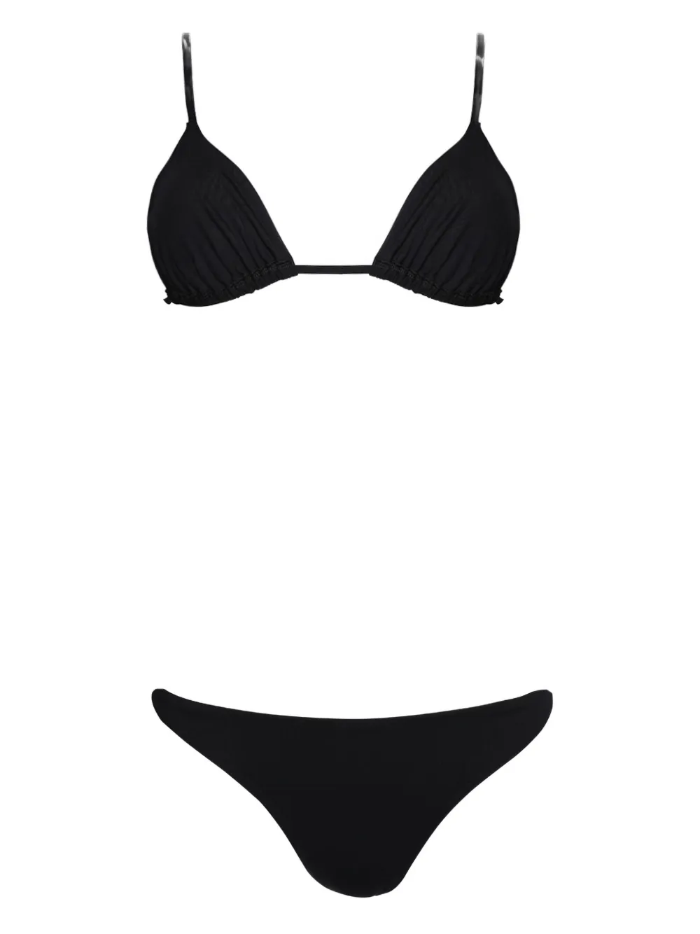 

Бикини с треугольными чашками WARDROBE.NYC, черный