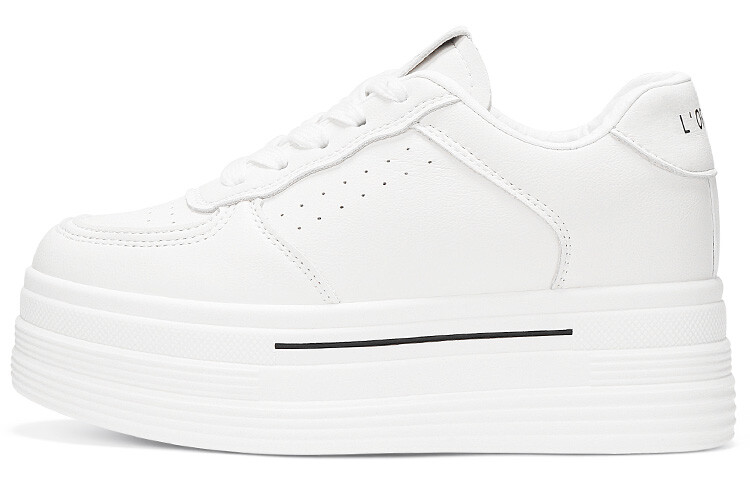 

Кроссовки OMS Skateboarding Shoes Women's Low-top White/Black, белый/черный