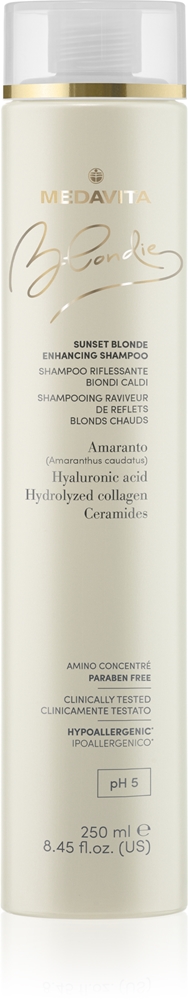 

Шампунь для усиления цвета светлых волос Blondie Sunset Blonde Medavita, 250 мл