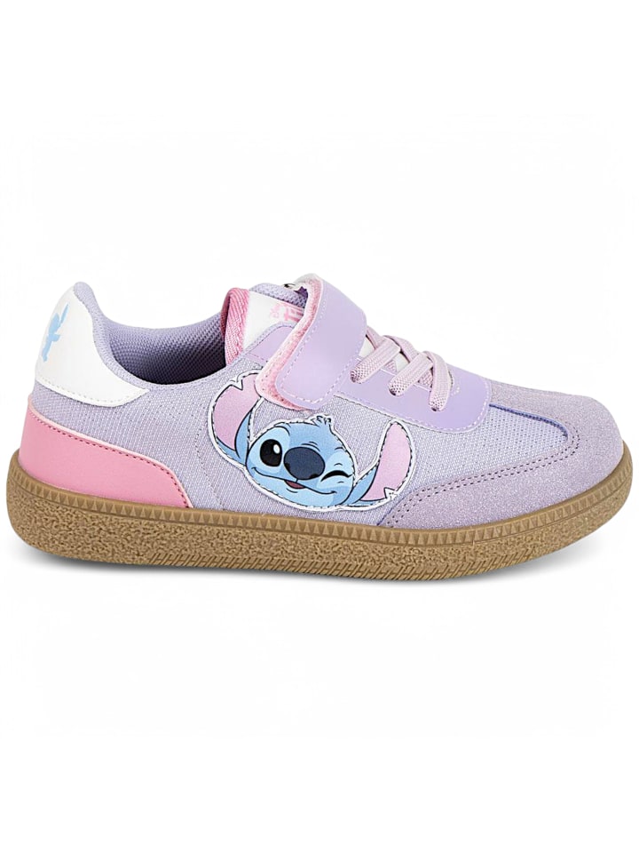

Кроссовки на шнуровке Lilo & Stitch, фиолетовый