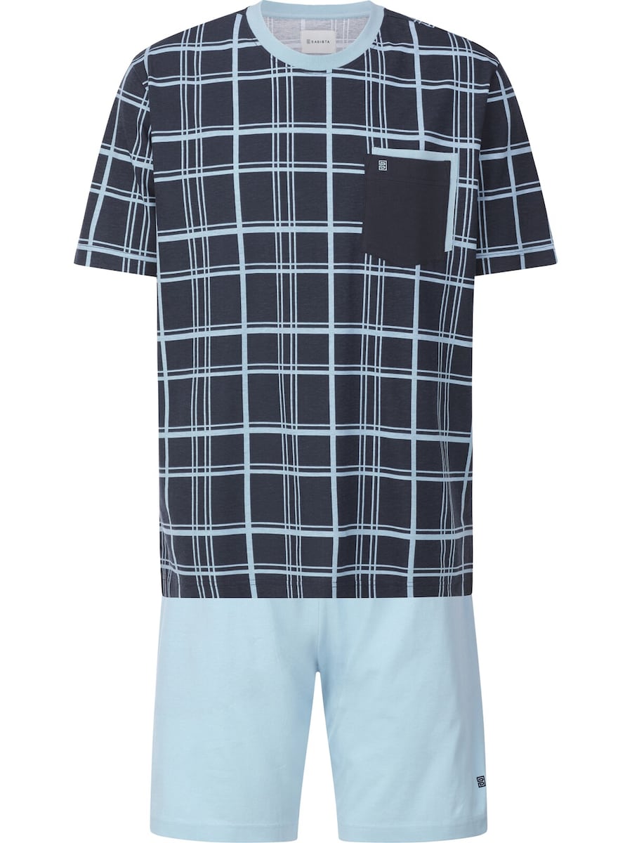 

Короткая пижама BABISTA Leandor, Night Blue/Sky Blue