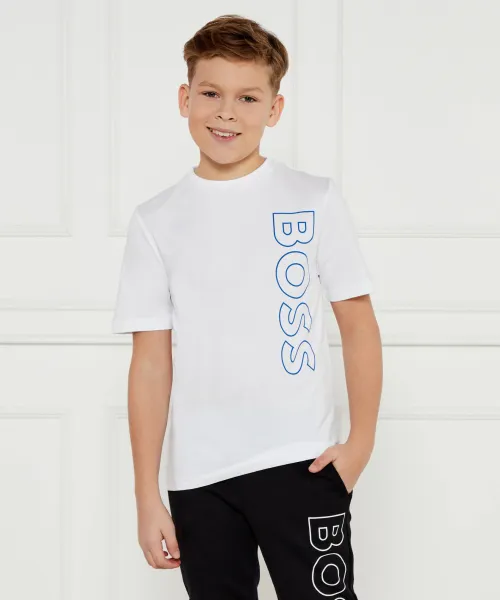 

Футболка Regular fit Boss Kidswear, белый
