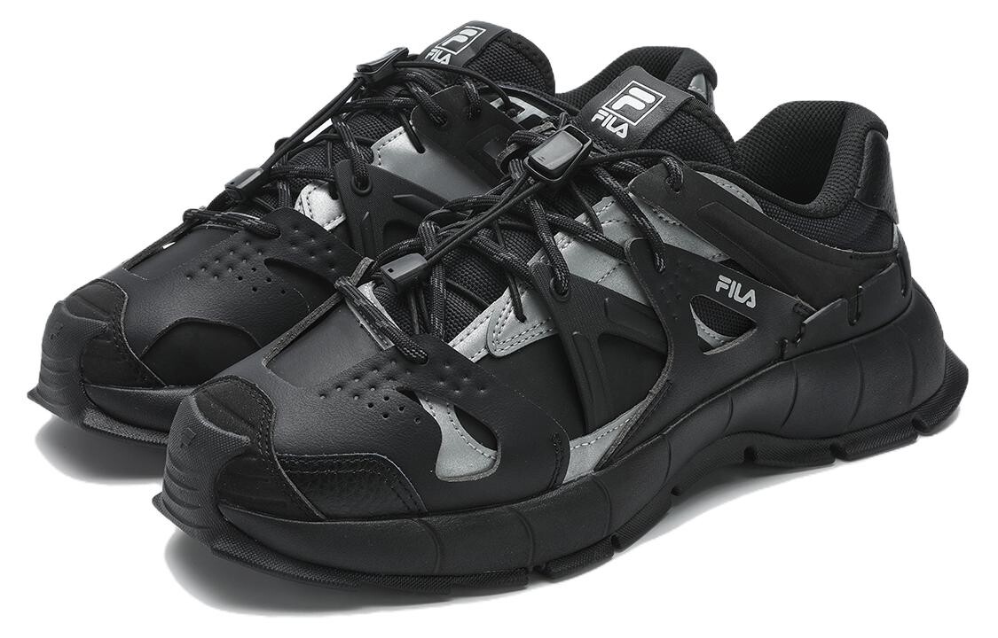 Мужская обувь FILA INSETTO Lifestyle, Black/Gray — фото 4