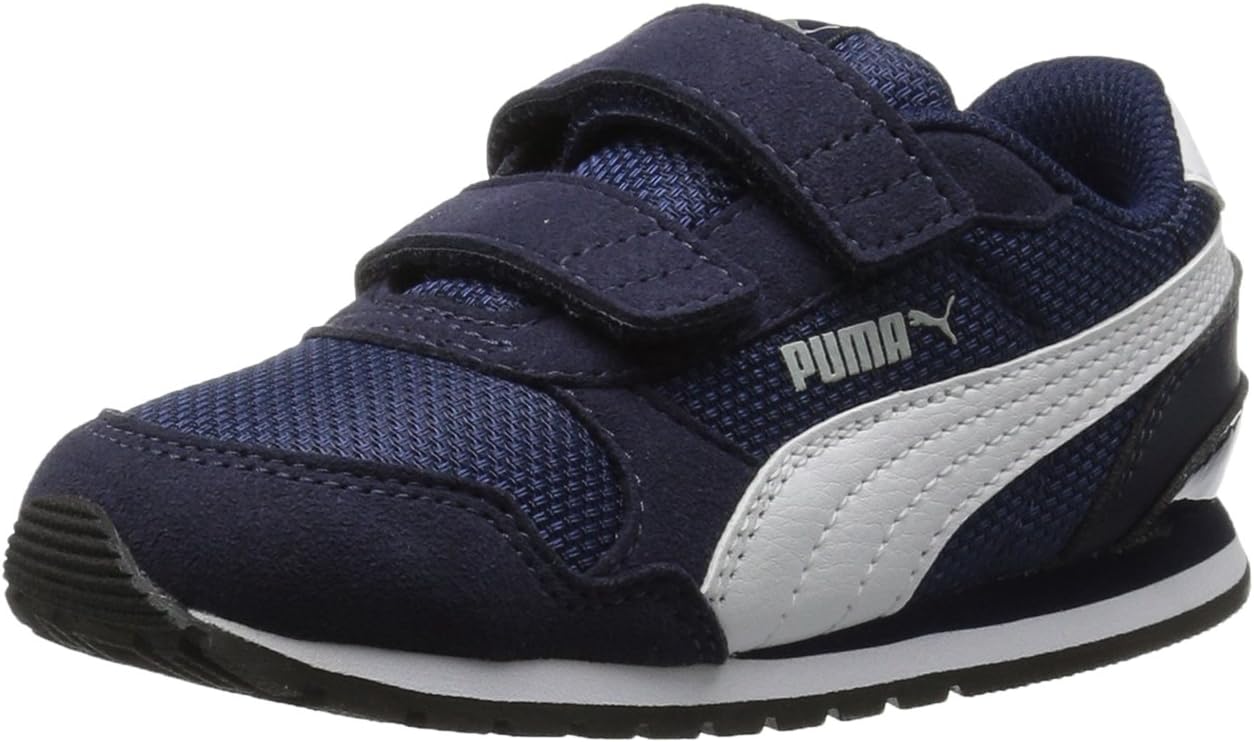 

Кроссовки Puma St Runner унисекс-детские на липучке, белый