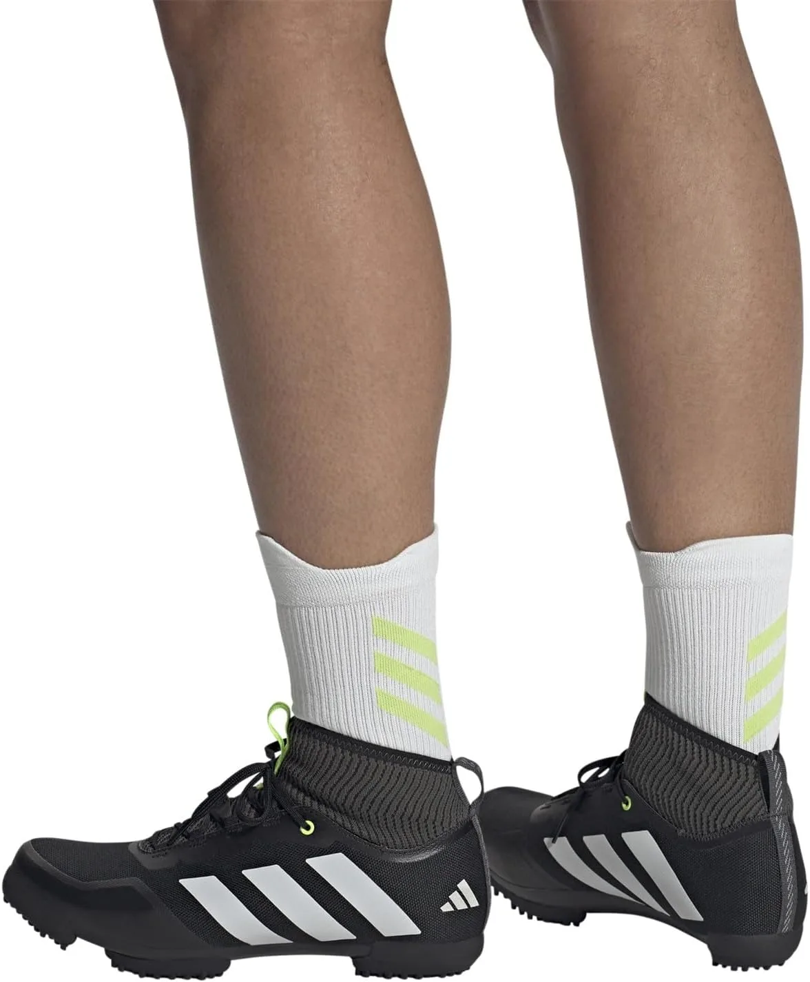 Кроссовки Adidas Unisex The Gravel Shoe 2.0 - низкие (не для футбола), белый/черный — фото 2