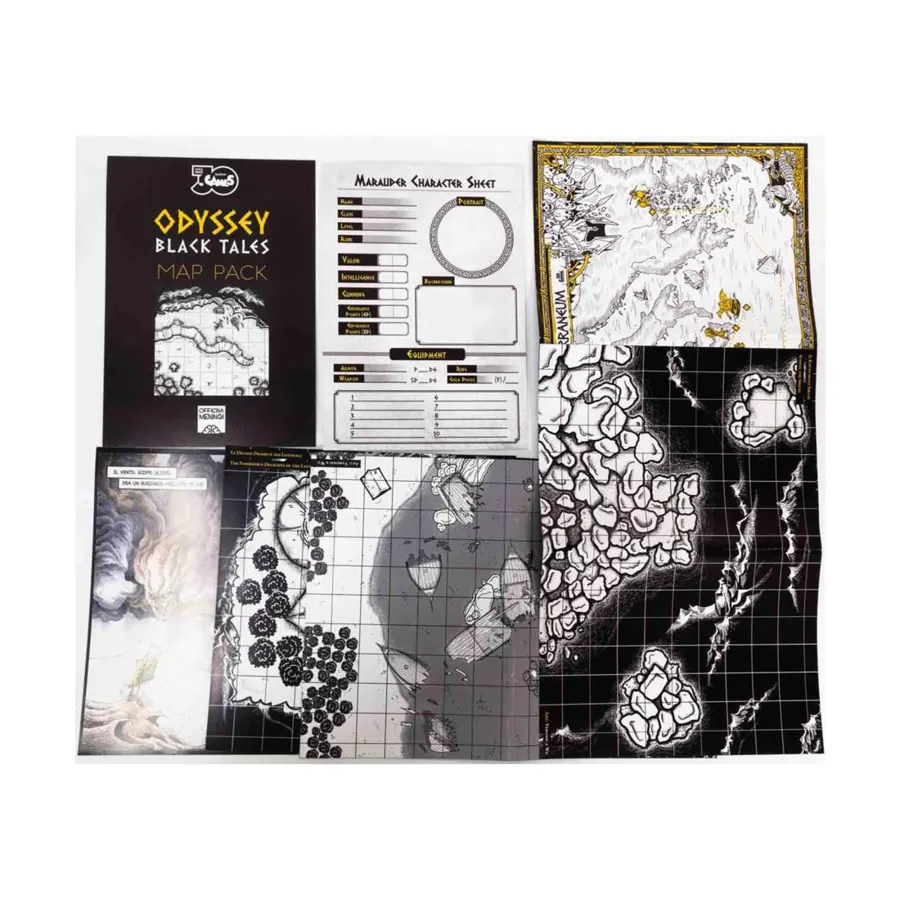 

Odyssey — Black Tales, набор карт, Role Playing Games (Officina Meningi)