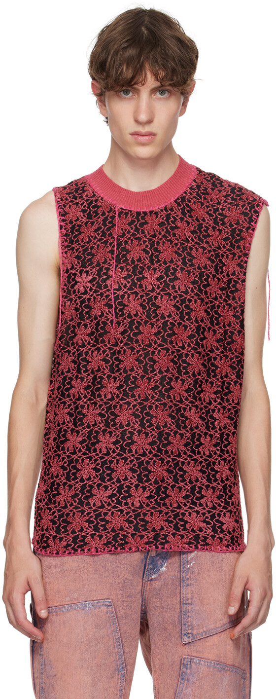 

Жилет Andersson Bell Black & Pink Flower Ash