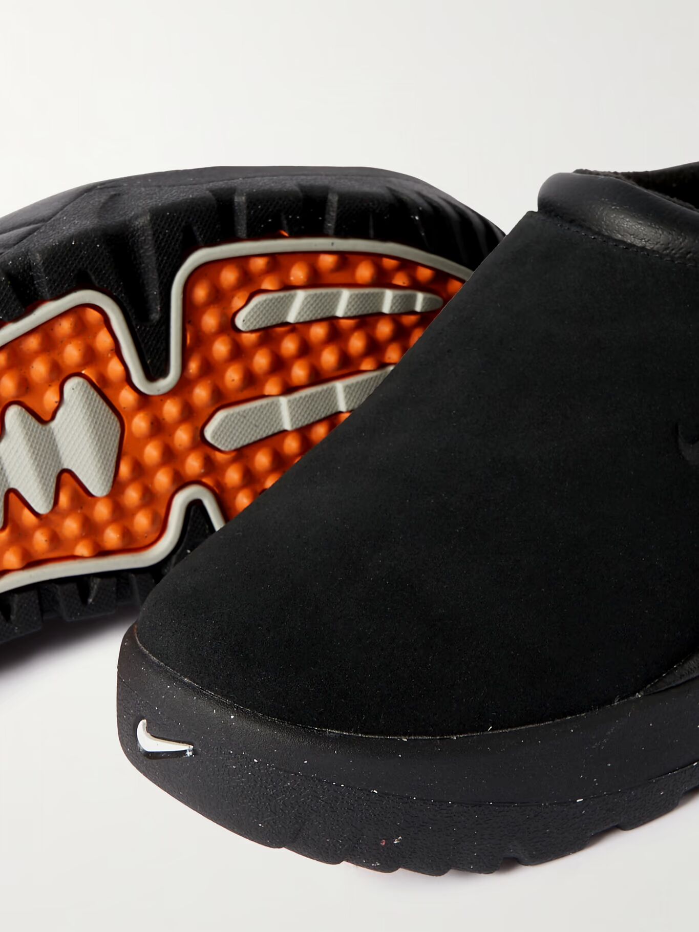

Замшевые кеды с кожаной отделкой ACG Rufus NIKE, черный