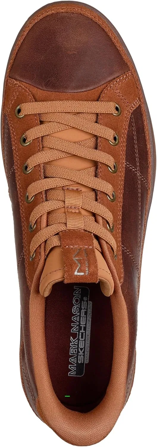 Кроссовки Skechers Mark Nason Men's Classic Cup-Kayson Oxford, Brn Brown — фото 3