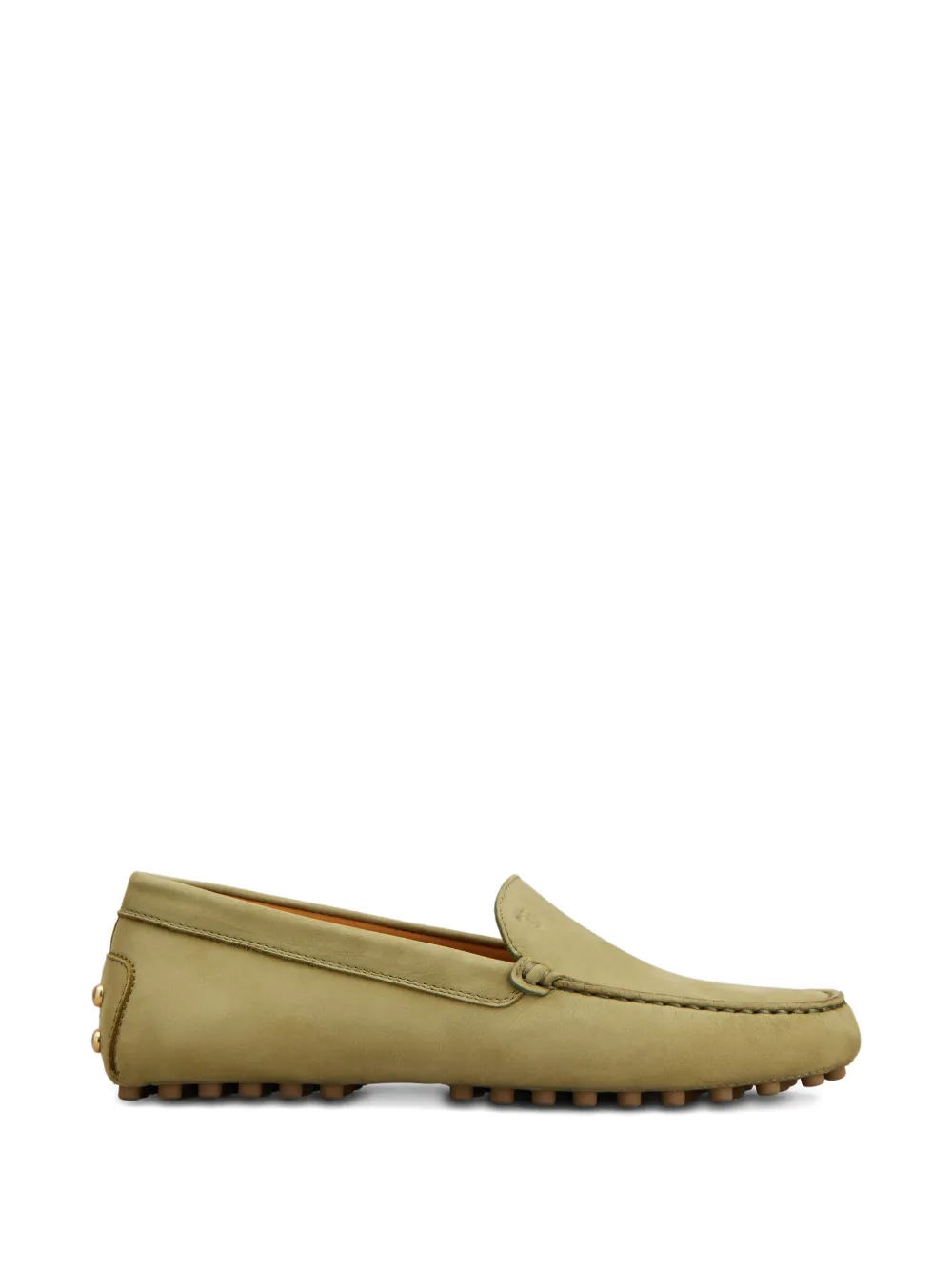 Кожаные лоферы Gommino Tod'S, бежевый