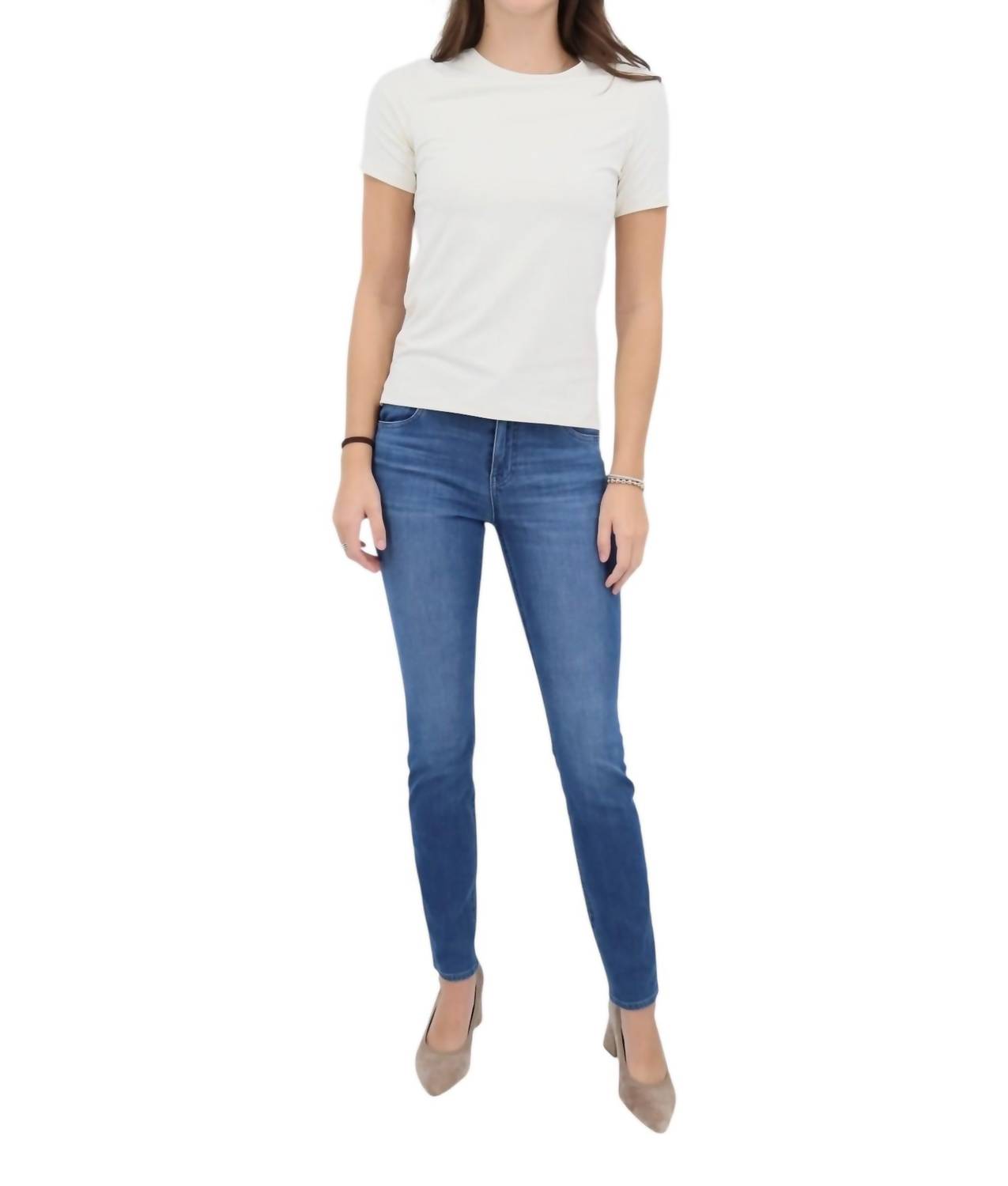 

Brax Shakira Free To Move Skinny Jean In Used Stone Blue