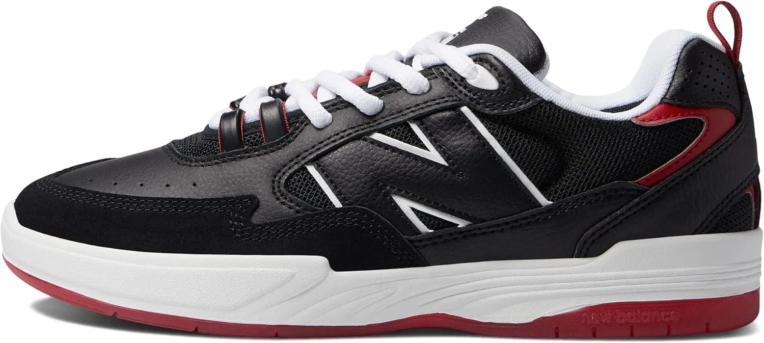 Кроссовки мужские New Balance 808 Tiago Lemos, черные/красные — фото 2