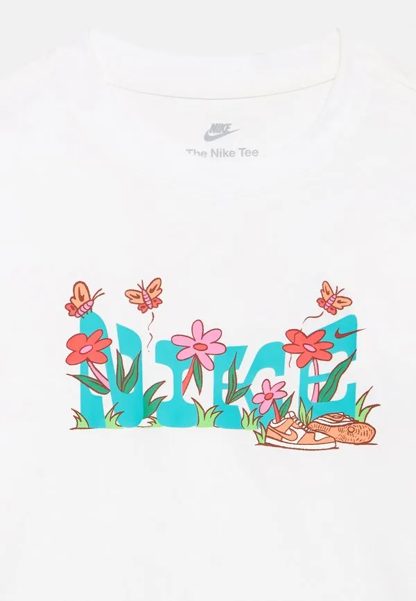 Футболка свободного кроя с принтом в стиле кэмп Nike Sportswear, White — фото 4
