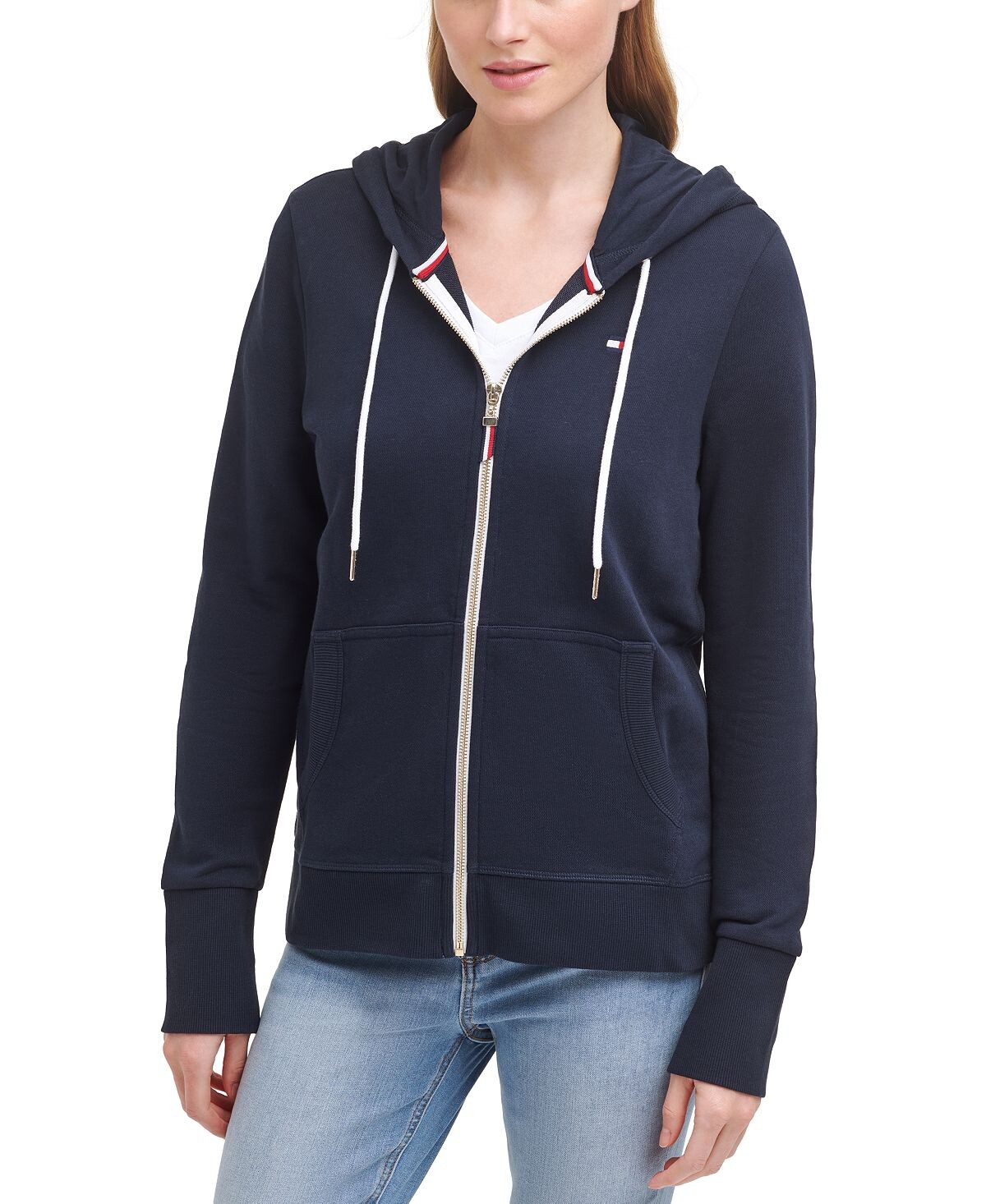 

Женская худи из френч терри Tommy Hilfiger