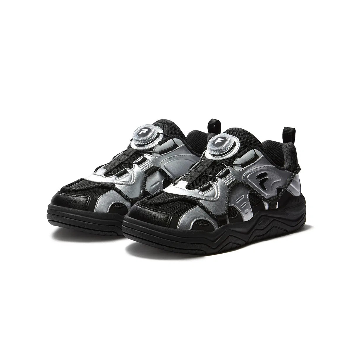 Кроссовки для скейтбординга Heritage FHT Anti Kick FILA KIDS черные — фото 4