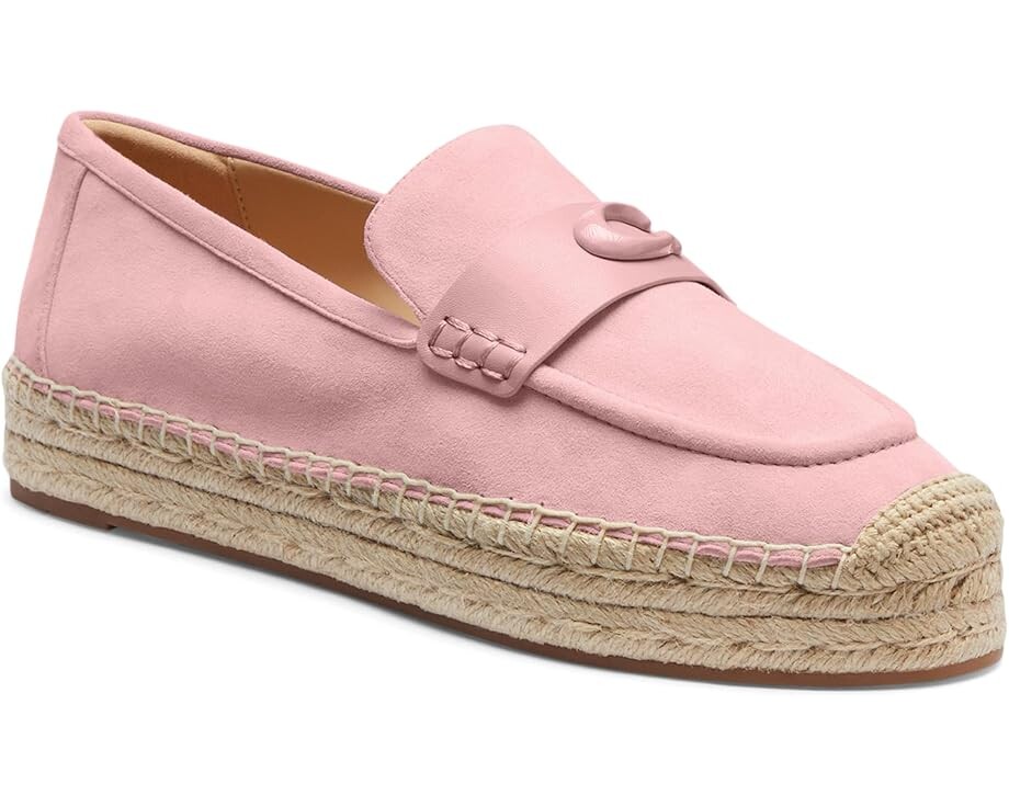 

Лоферы COACH Camilla Espadrille, цвет Soft Pink