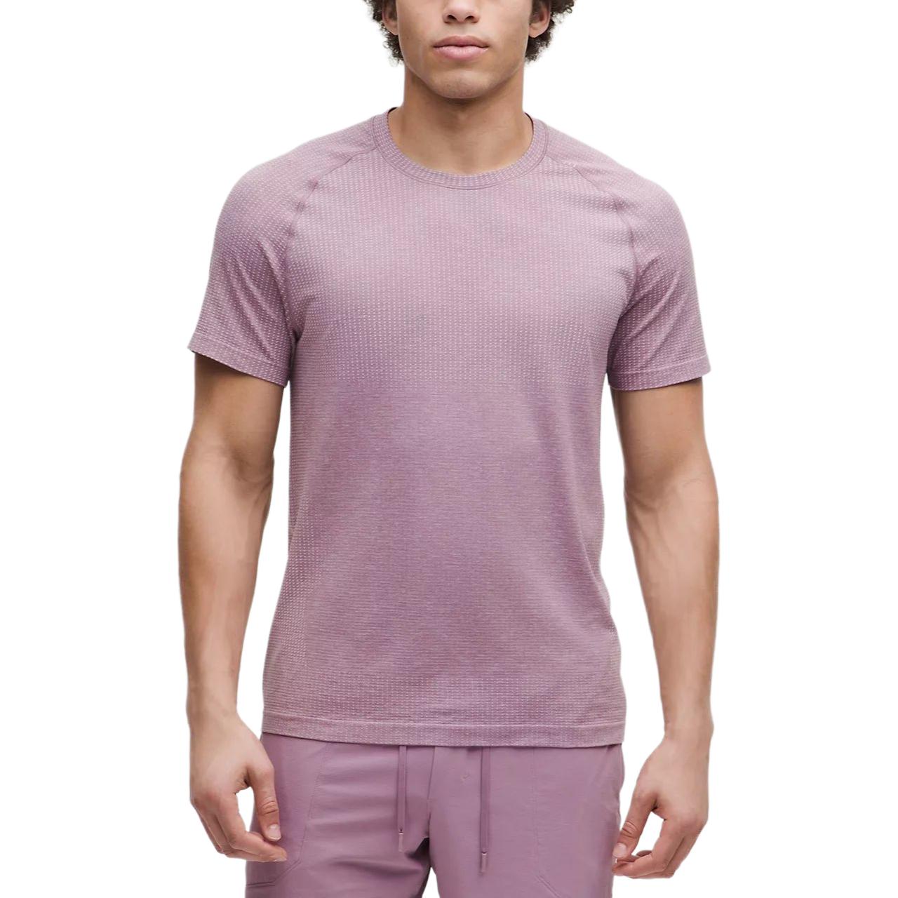 

Мужская футболка Metal Vent Tech Lululemon, розовый/лавандовый