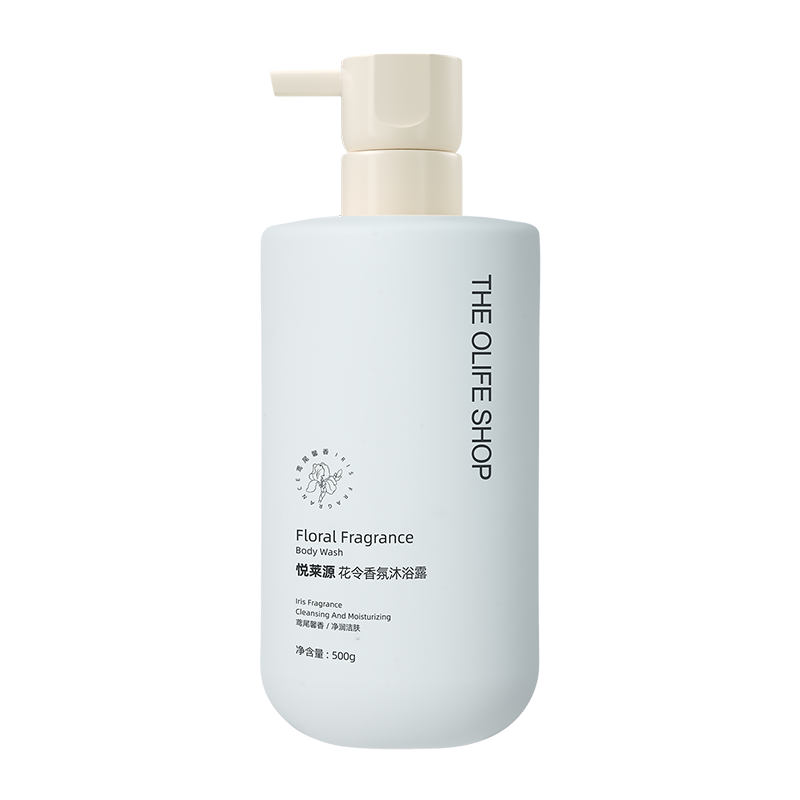 

Флоральный элегантный гель для душа ароматический очищающий нефритовое молоко мистическая орхидея, тушь ирис 500мл/500мл*2 THE OLIFE SHOP