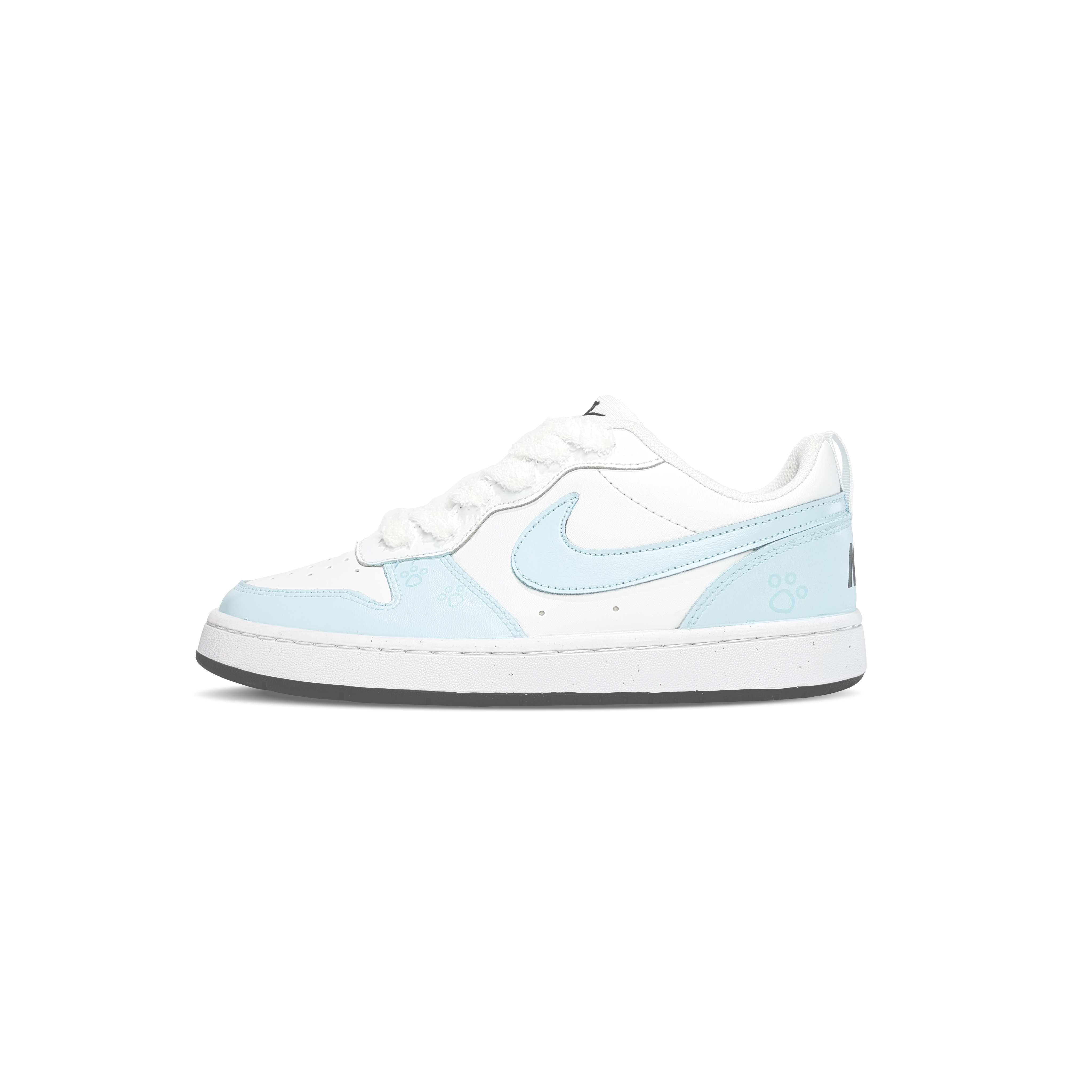 

Nike Кроссовки Court Borough Spring Wild Rime из синтетической кожи, устойчивой к истиранию, дышащие, низкие