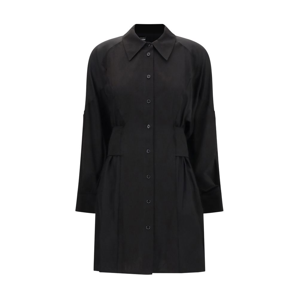 

Короткое платье-рубашка Pinko, Black