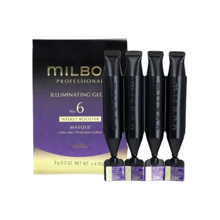 Кондиционер для волос Bright Radiance No.6 Smoothing, Enhancing Hair Color And Shine 9г*4 MILBON, potpourri