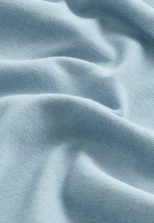 Свободная посадка, плотная базовая футболка Next, Light Blue — фото 2
