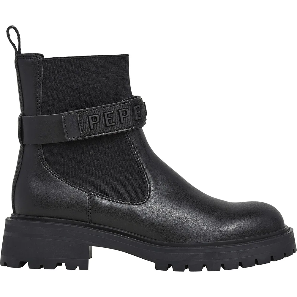 Ботинки Pepe Jeans Stacy Glow heel, черный
