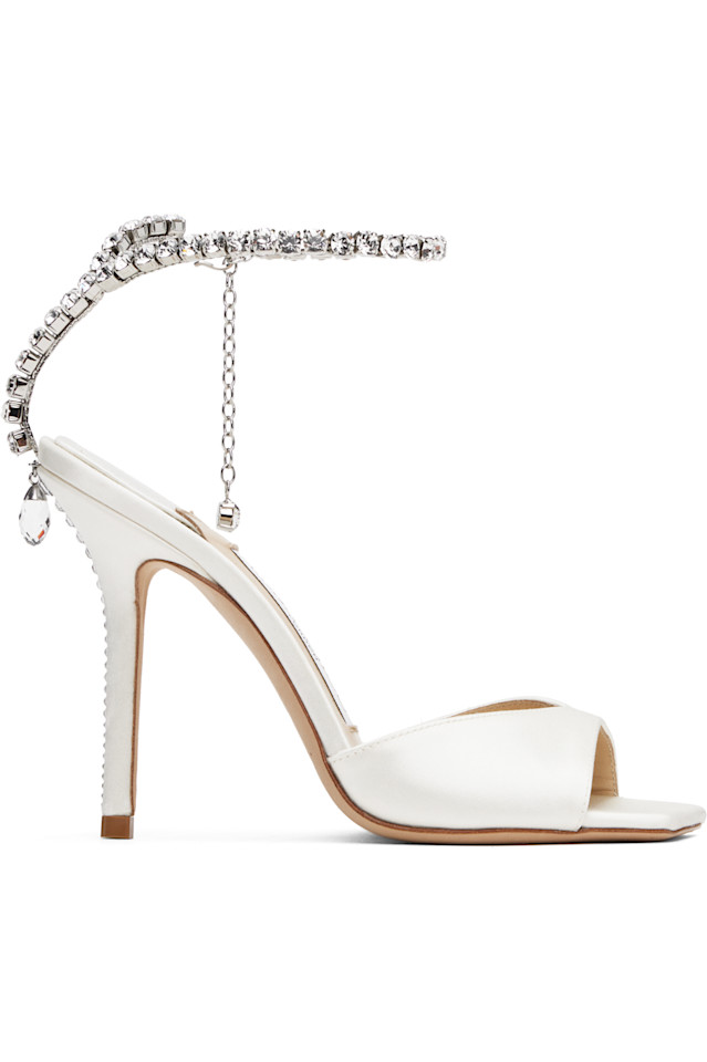 Саеда 100 босоножки на каблуке Jimmy Choo, мультиколор