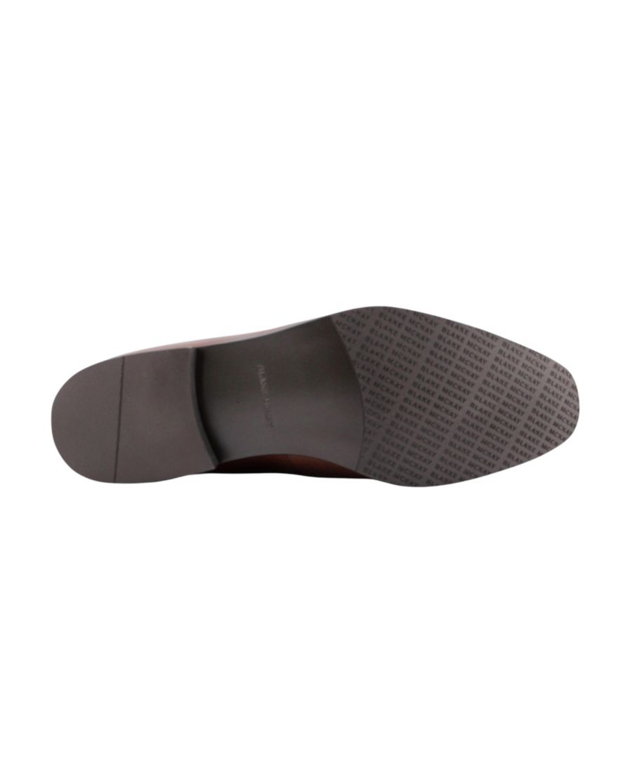 Мужские кожаные лоферы Dylan Dress Slip-on Bit Blake McKay, Brandy — фото 4