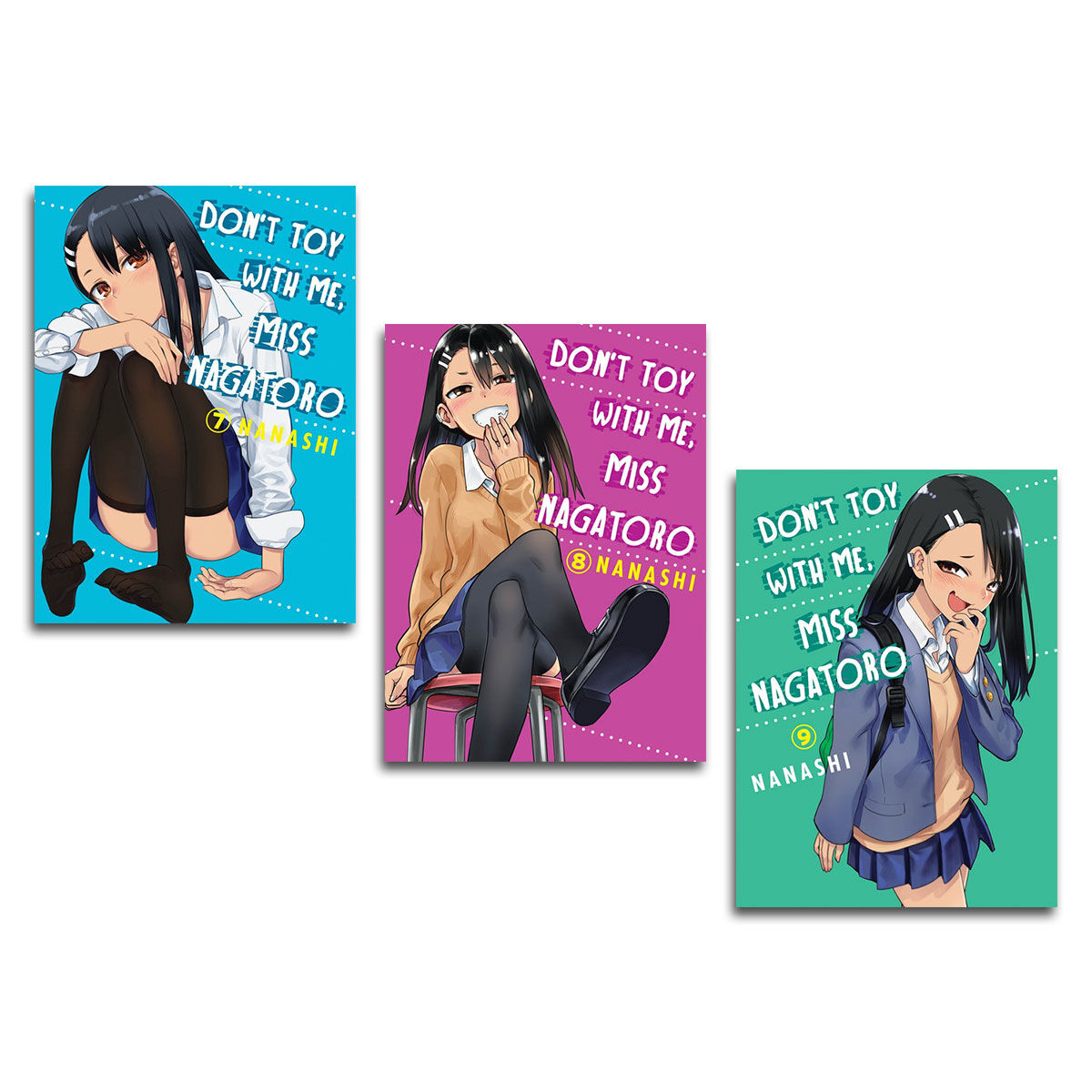 

Манга Don't Toy With Me Miss Nagatoro Manga (7-9) Bundle